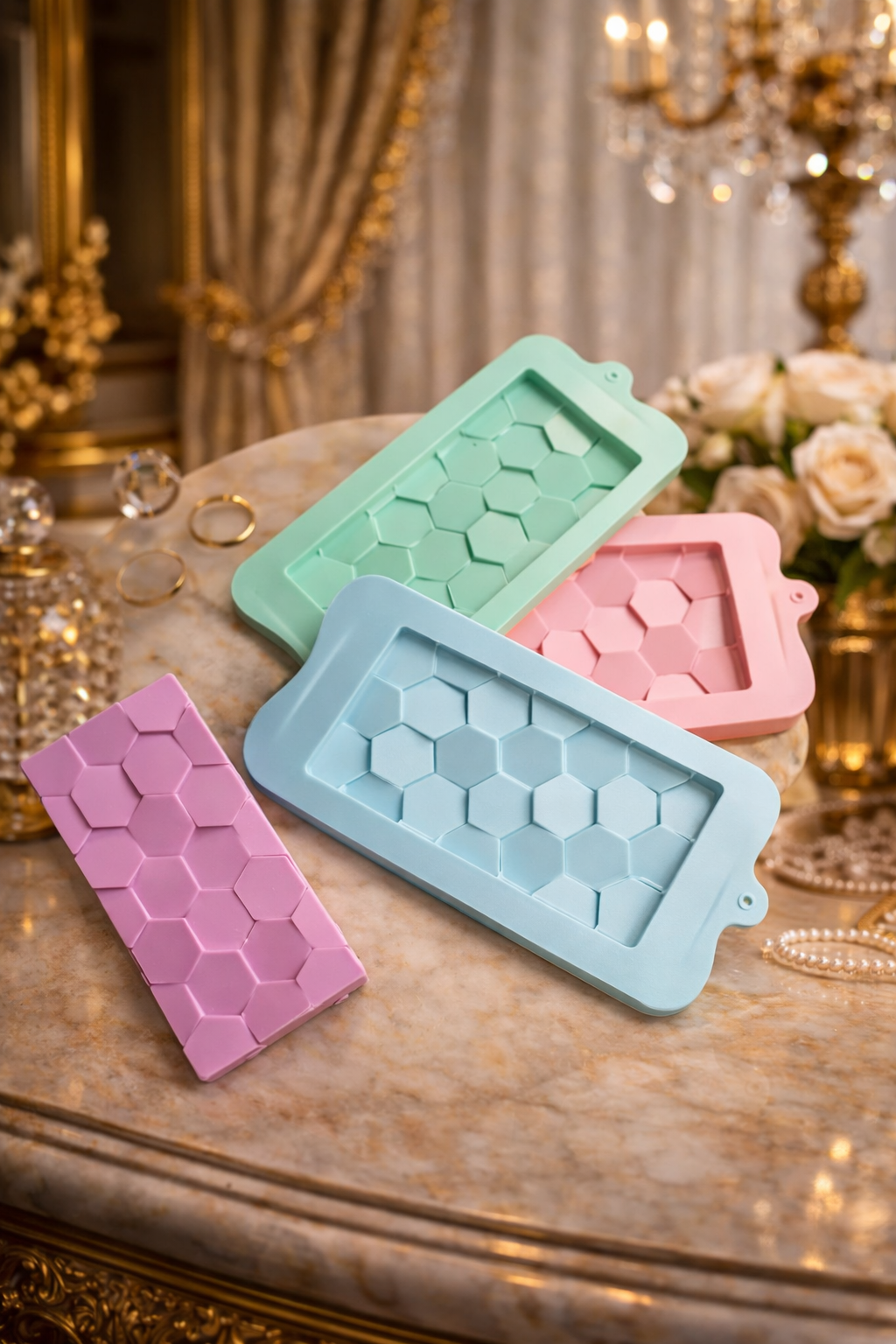 Break A Part Hexagon Mold