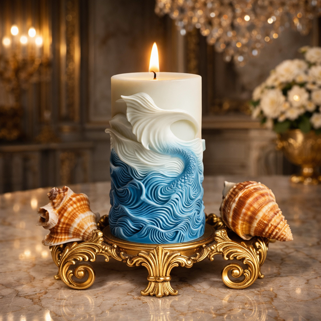 Sea Ocean mould pillar