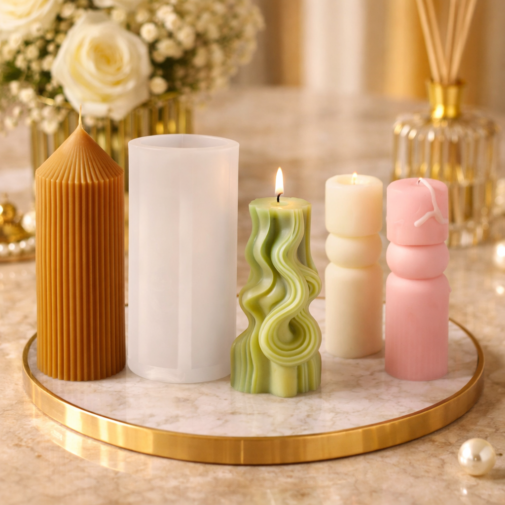 4 pc pillar mold
