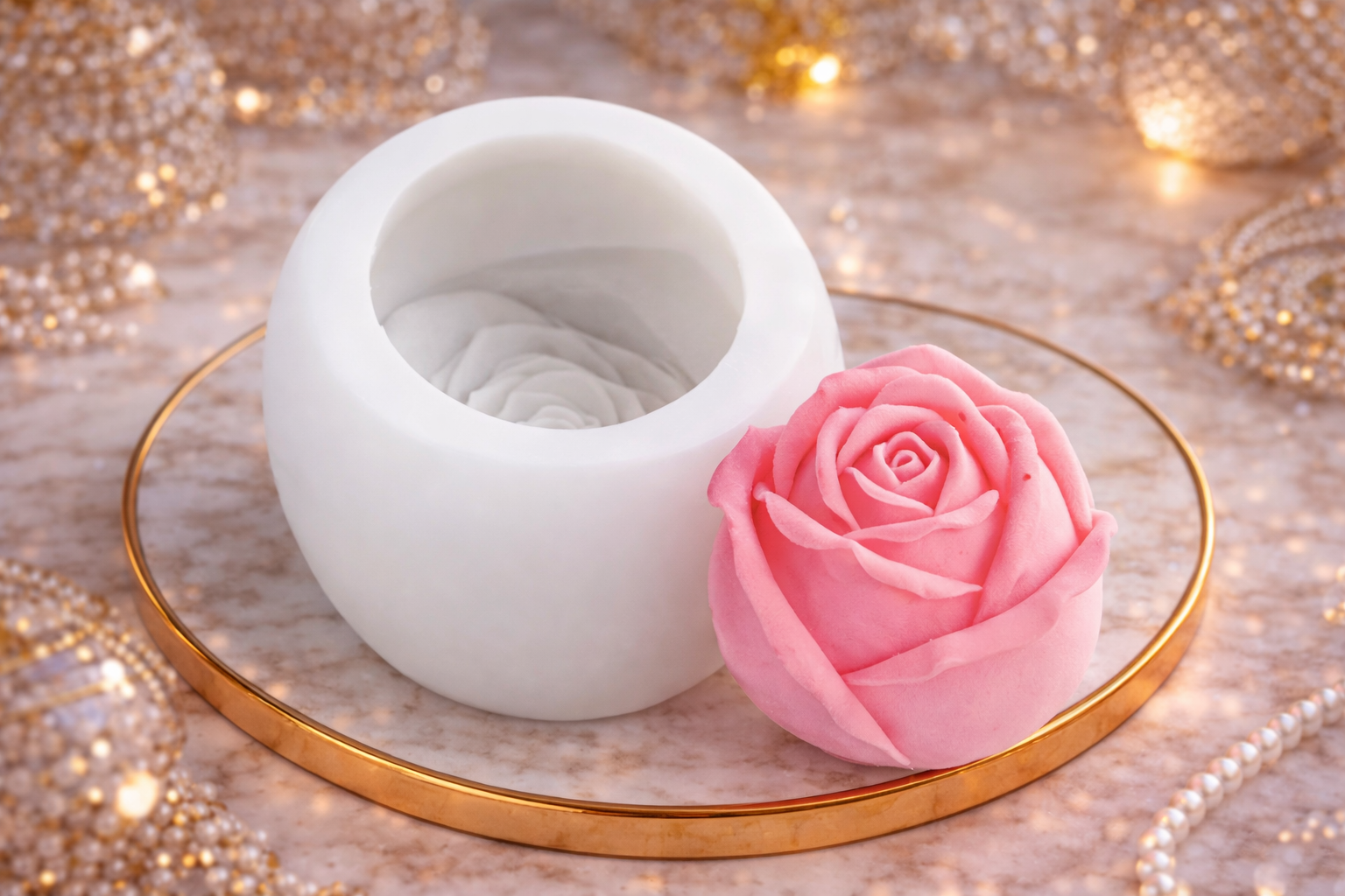6 cm rose mold