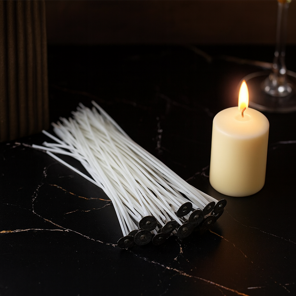 6 inch candle wick 100 pc
