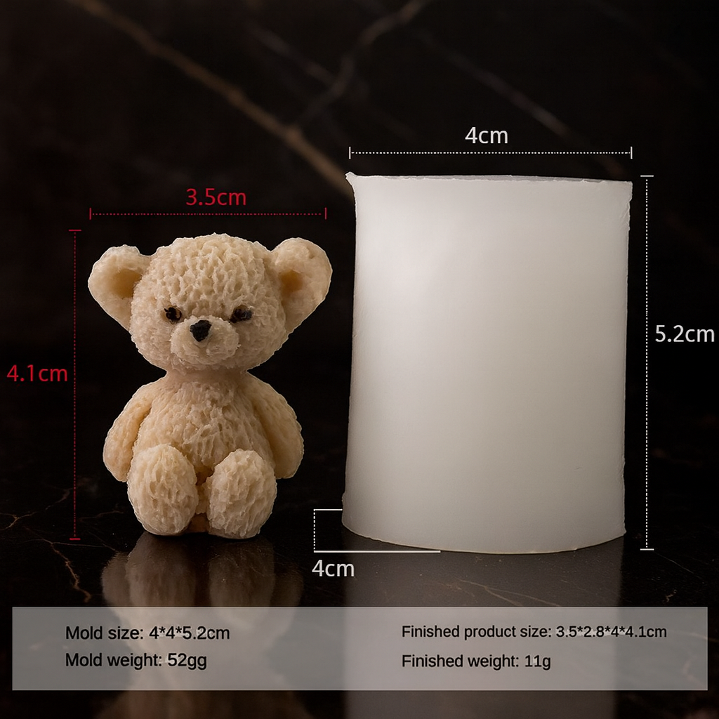 Mini bear mold