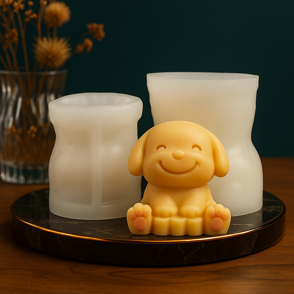 Cute puppy mold