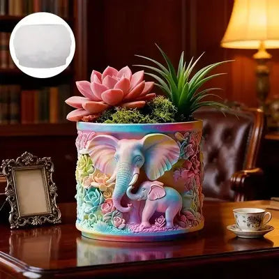 Elephant jar mold concrete mold gypsum
