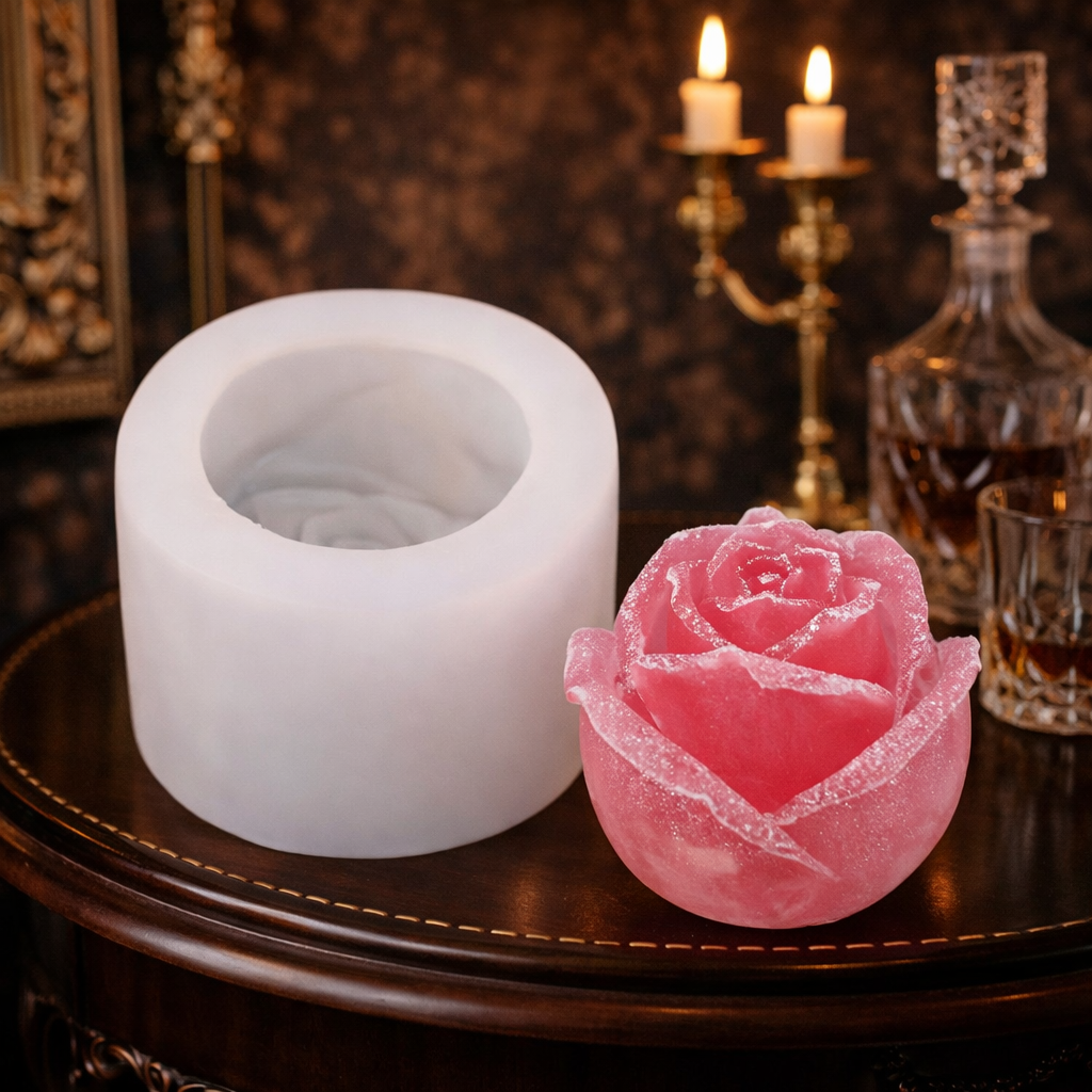 Rose mold 4 cm