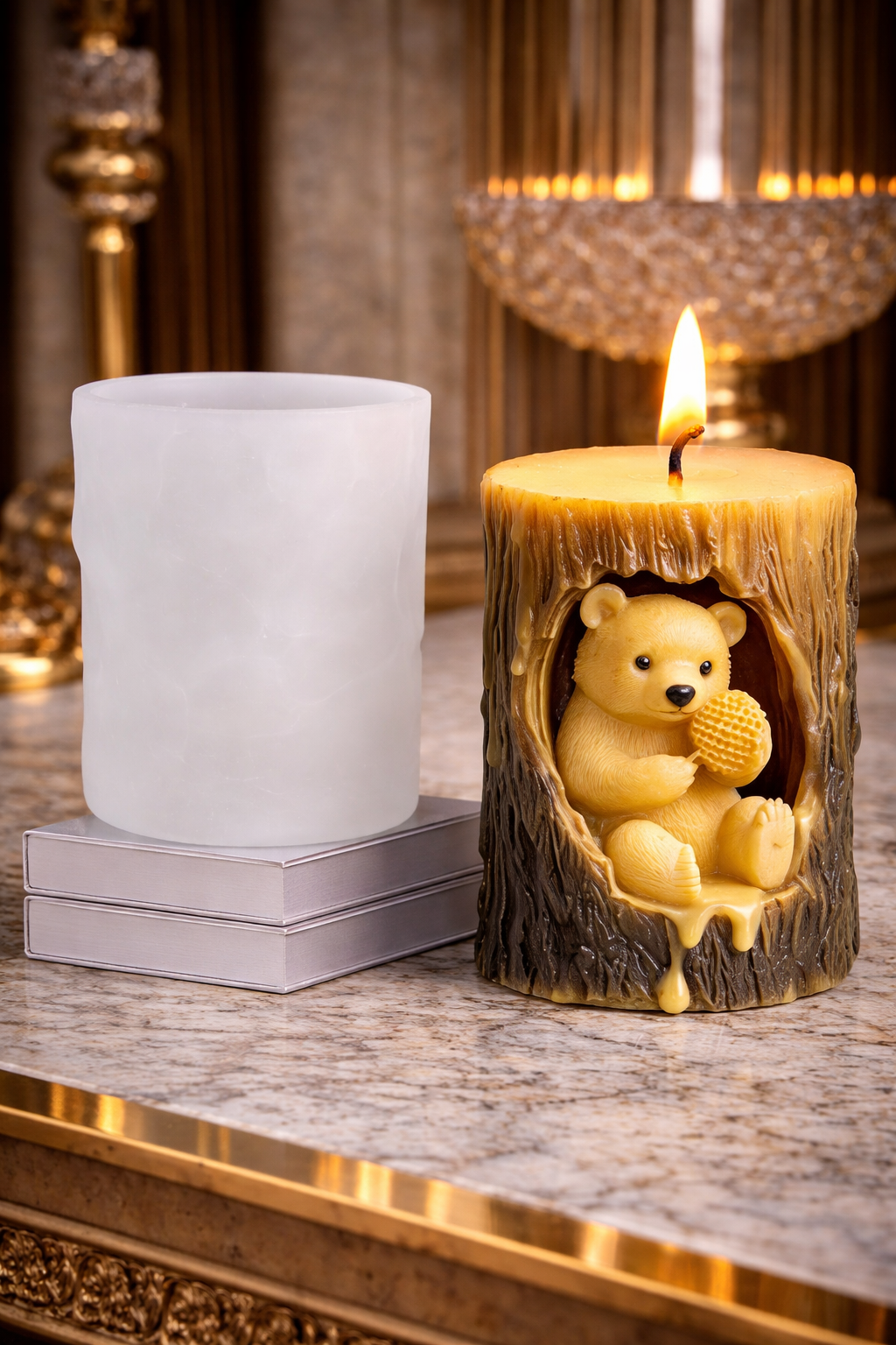 Bear mold pillar