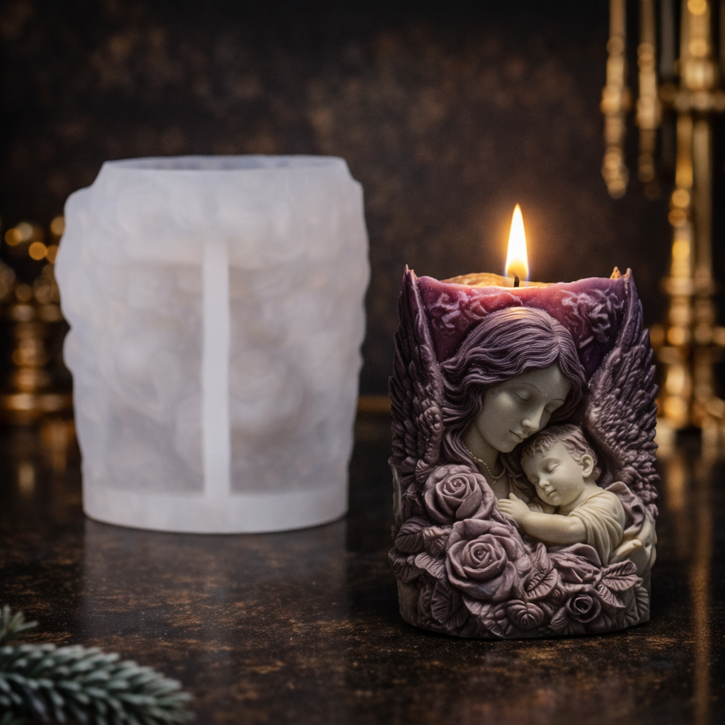 Candle mold baby