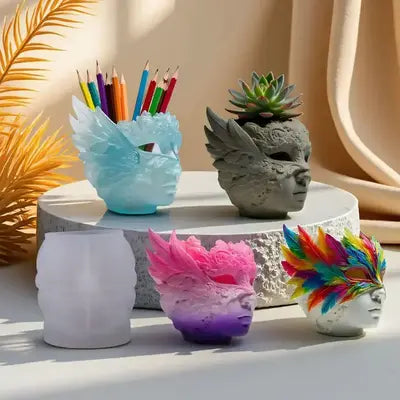 Planter jar mold mask